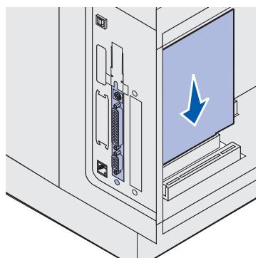 LEXMARK T630 VE - Installieren von Optionskarten - 3