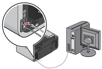 LEXMARK X5690 - Anschluss an einen Computer mit Modem - 3