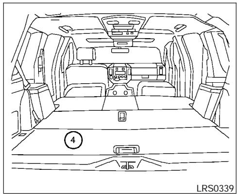 NISSAN ARMADA 2005 - WARNING - 8