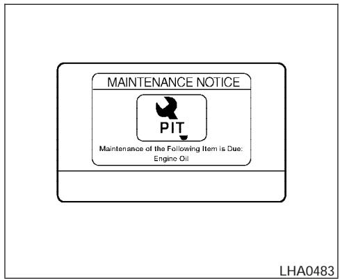 NISSAN ARMADA 2005 - Maintenance items - 3