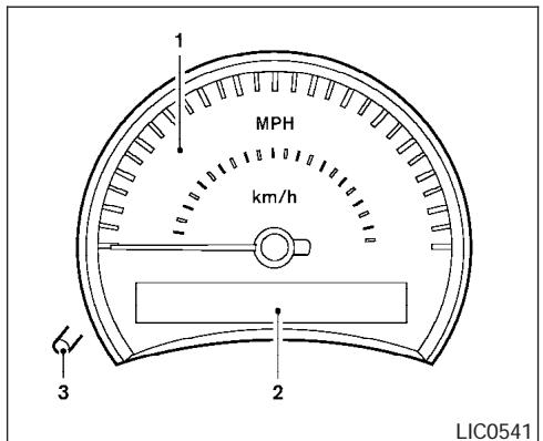 NISSAN ARMADA 2005 - METERS AND GAUGES - 2