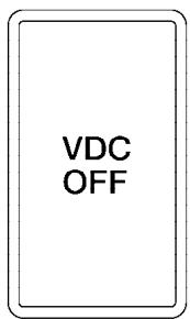 NISSAN ARMADA 2005 - VEHICLE DYNAMIC CONTROL (VDC) OFF SWITCH - 1