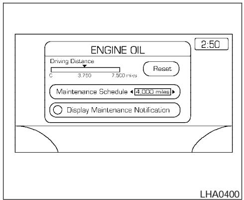 NISSAN ARMADA 2005 - Maintenance items - 1