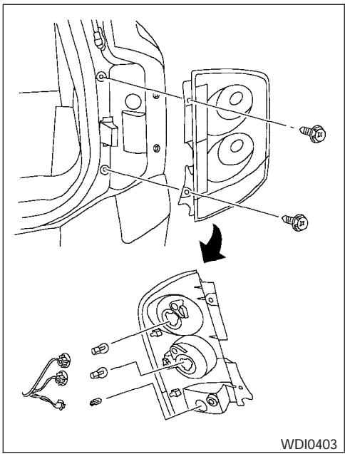 NISSAN ARMADA 2005 - Replacement procedures - 9