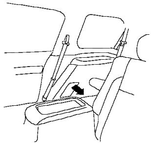 NISSAN ARMADA 2005 - REAR SEAT A/C FAN CONTROLS - 6