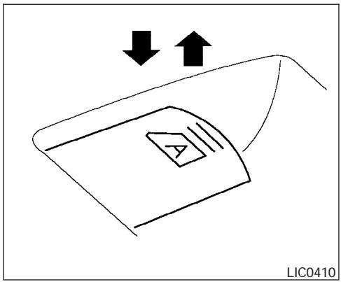 NISSAN ARMADA 2005 - Locking passengers' windows - 2