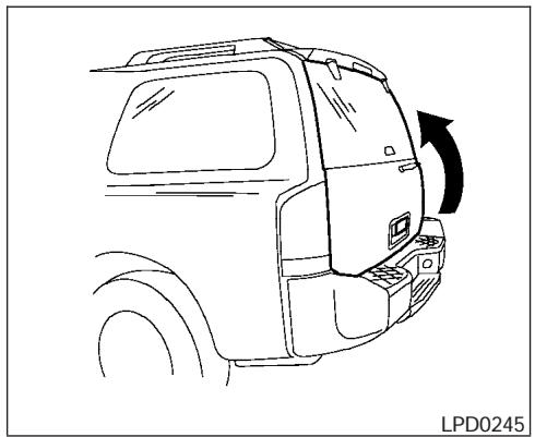 NISSAN ARMADA 2005 - WARNING - 1