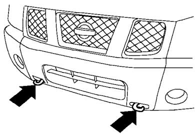 NISSAN ARMADA 2005 - CAUTION - 2