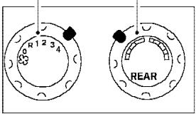 NISSAN ARMADA 2005 - REAR SEAT A/C FAN CONTROLS - 3
