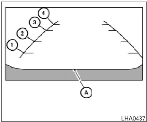 NISSAN ARMADA 2006 - HOW TO READ THE DISPLAYED LINES - 1