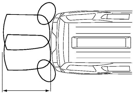NISSAN ARMADA 2006 - REAR SONAR SYSTEM (if so equipped) - 1