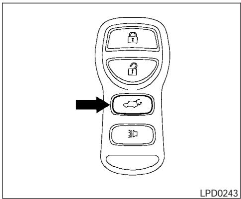 NISSAN ARMADA 2006 - Linking the keyfob to automatic drive positioner memory - 1