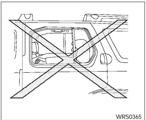 NISSAN ARMADA 2006 - WARNING - 1
