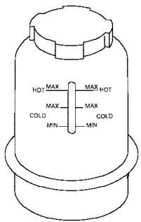 NISSAN ARMADA 2006 - POWER STEERING FLUID - 1