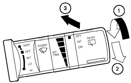 NISSAN ARMADA 2006 - CAUTION - 1