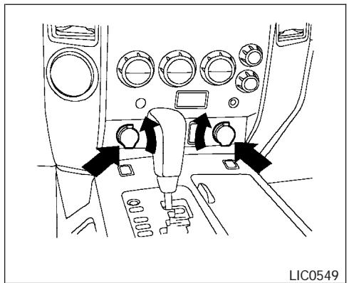 NISSAN ARMADA 2006 - TOW MODE SWITCH - 2