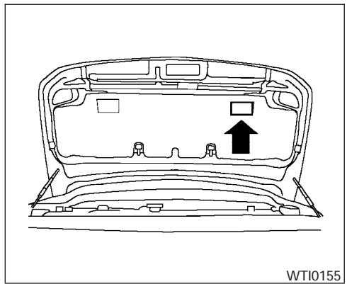 NISSAN ARMADA 2006 - VEHICLE IDENTIFICATION - 7