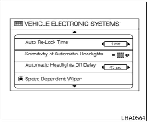 NISSAN ARMADA 2006 - Vehicle electronic systems - 1