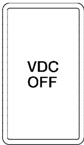 NISSAN ARMADA 2006 - VEHICLE DYNAMIC CONTROL (VDC) OFF SWITCH - 1