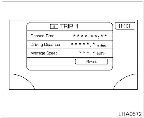 NISSAN ARMADA 2007 - SETTING UP THE START-UP SCREEN - 1
