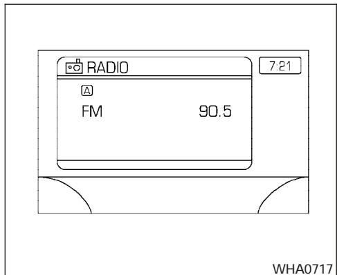 NISSAN ARMADA 2007 - Lower display setting: - 1
