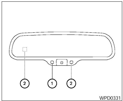NISSAN ARMADA 2007 - Vanity MIRRORS - 1