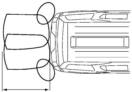 NISSAN ARMADA 2007 - REAR SONAR SYSTEM (if so equipped) - 1