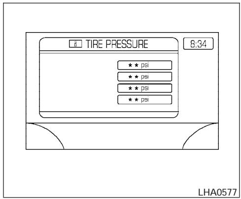 NISSAN ARMADA 2007 - Displaying the maintenance notice reminder - 1