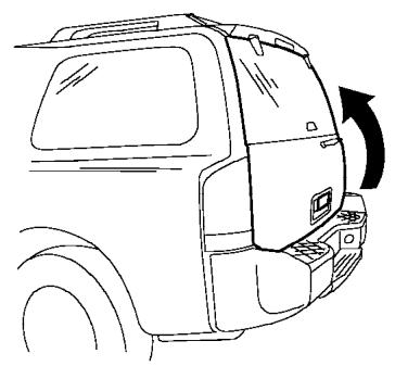 NISSAN ARMADA 2007 - WARNING - 1