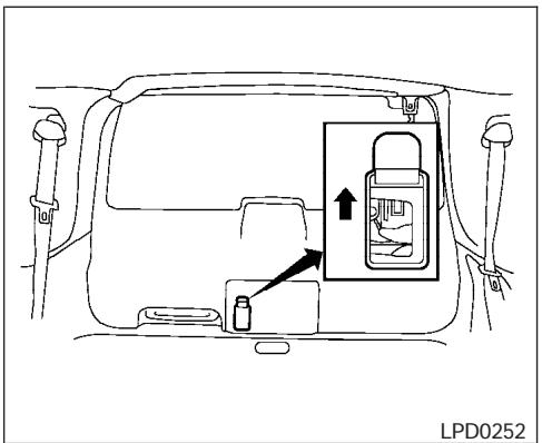 NISSAN ARMADA 2007 - GLASS HATCH - 1