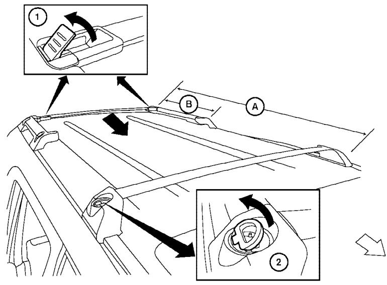 NISSAN ARMADA 2007 - Floor hooks - 1