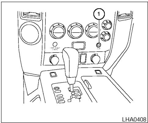 NISSAN ARMADA 2007 - CD IN indicator: - 1