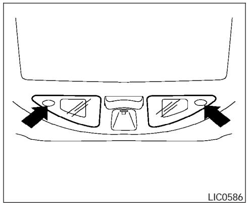 NISSAN ARMADA 2007 - MAP LIGHTS - 1