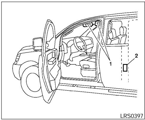 NISSAN ARMADA 2007 - WARNING - 1