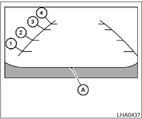 NISSAN ARMADA 2007 - HOW TO READ THE DISPLAYED LINES - 1
