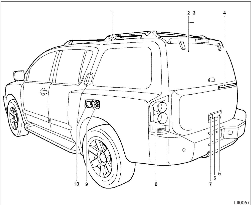 NISSAN ARMADA 2007 - AIRBAGS, SEAT BELTS AND CHILD RESTRAINTS - 3