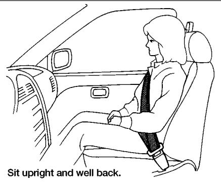 NISSAN ARMADA 2007 - Safety—Seats, seat belts and supplemental restraint system - 1