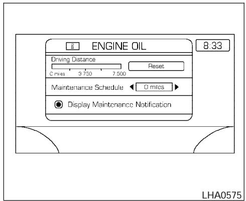 NISSAN ARMADA 2007 - Maintenance items - 1