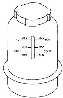 NISSAN ARMADA 2007 - POWER STEERING FLUID - 1
