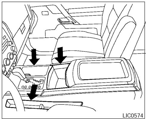 NISSAN ARMADA 2007 - WARNING - 2