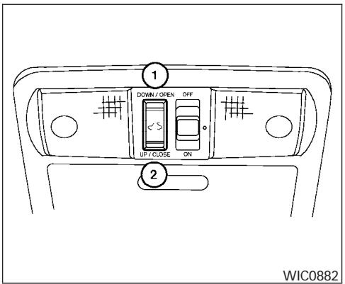 NISSAN FRONTIER 2005 - REAR SLIDING WINDOW (if so equipped) - 1
