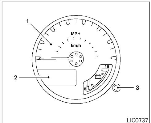 NISSAN FRONTIER 2005 - METERS AND GAUGES - 2