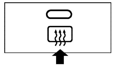 NISSAN FRONTIER 2005 - REAR WINDOW AND OUTSIDE MIRROR DEFROSTER SWITCH (if so equipped) - 1