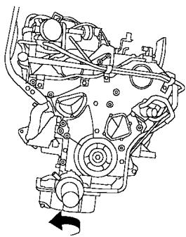 NISSAN FRONTIER 2005 - Drain plug tightening torque: 22 - 29 ft-lb (29 - 39 N·m) - 1