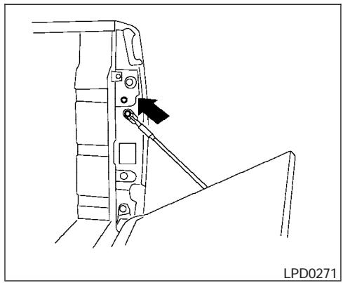 NISSAN FRONTIER 2005 - WARNING - 1