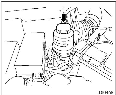 NISSAN FRONTIER 2005 - POWER STEERING FLUID - 2