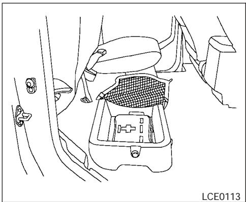 NISSAN FRONTIER 2005 - FIRST AID KIT (if so equipped) - 2