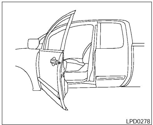 NISSAN FRONTIER 2005 - Lockout protection - 1
