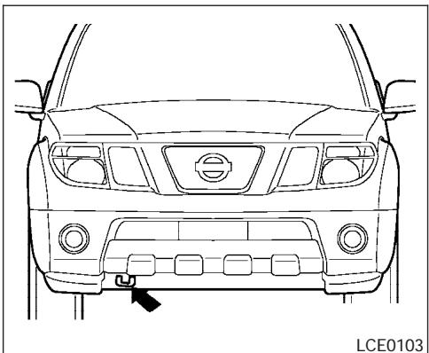 NISSAN FRONTIER 2005 - CAUTION - 1