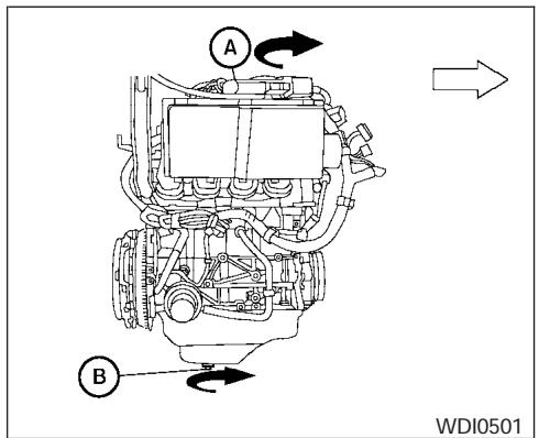NISSAN FRONTIER 2006 - CHANGING ENGINE OIL - 1